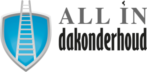 Het logo van All-in Dakonderhoud B.V., uw dakdekker voor in Roosendaal
